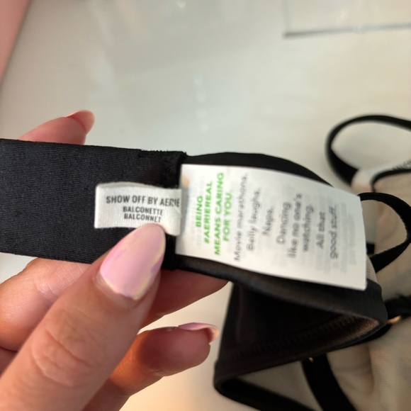 Aerie unlined balconette bra - new with tags, 32C - Picture 6 of 8